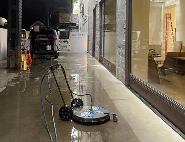 Professional concrete cleaning services in NYC