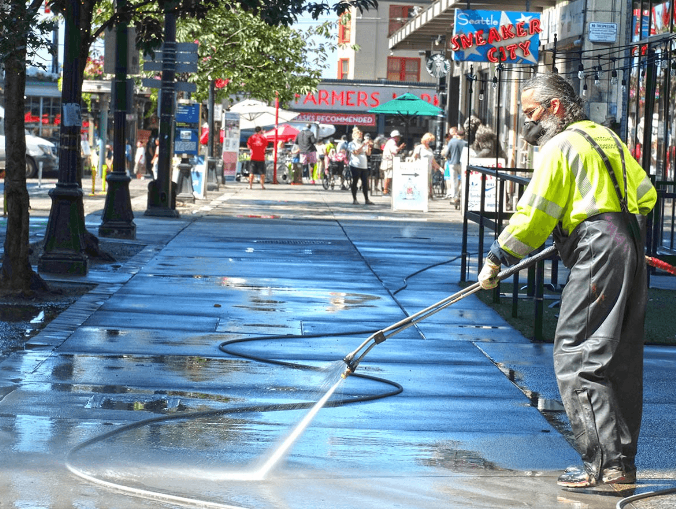 NYC Code 16-118 sidewalk cleaning requirements and $300 fine notice for property owners