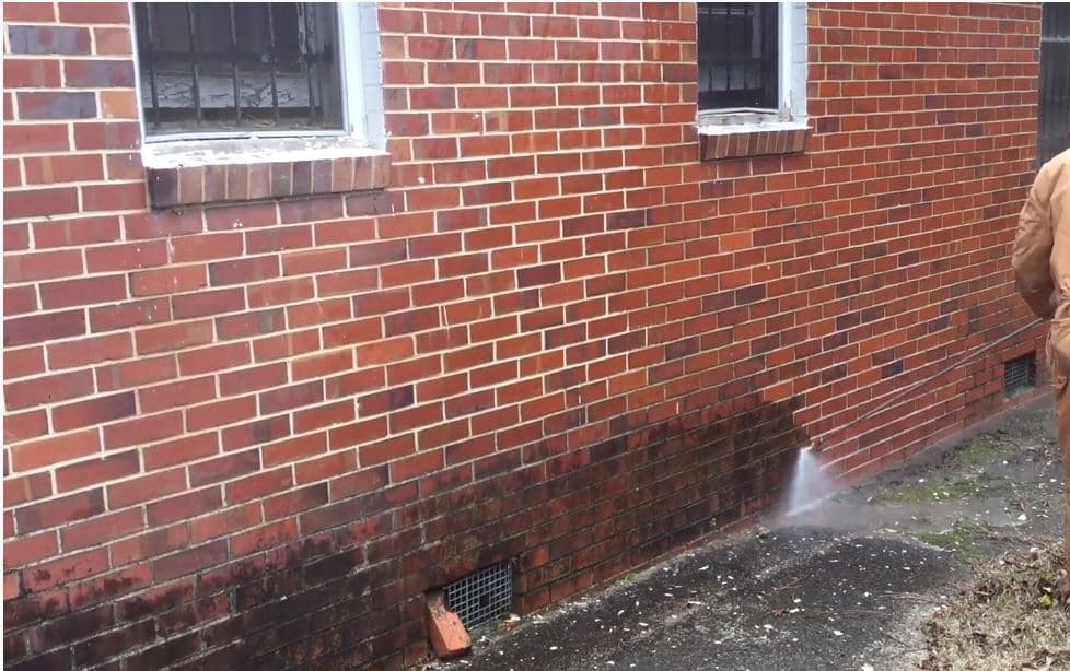 Professional house washing in NYC - before and after exterior cleaning results